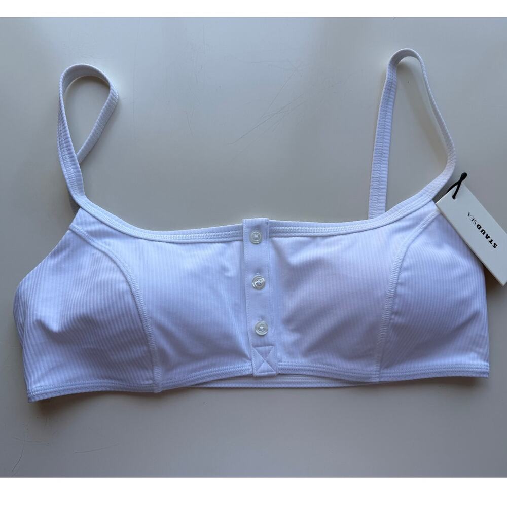 Staud Devon High Rise Bikini Bottom NWT (sz XL) - Picture 2 of 4